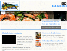 Tablet Screenshot of juniorsfishmarket.com